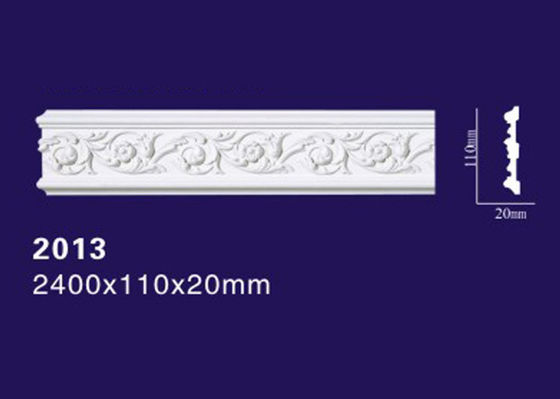 Het decoratieve Polyurethaankroon Vormen/Gesneden Comité Afgietsel voor Muur/Plafond