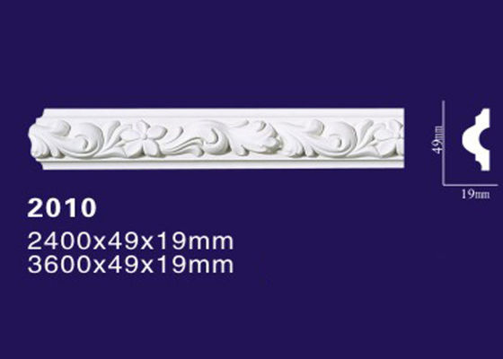 Het decoratieve Polyurethaankroon Vormen/Gesneden Comité Afgietsel voor Muur/Plafond