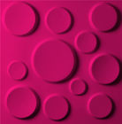 Het Comité van de Paintable 3D Muur Tegels, Plastic 3 Dimensionale Decoratieve Binnenlandse Muurbekleding