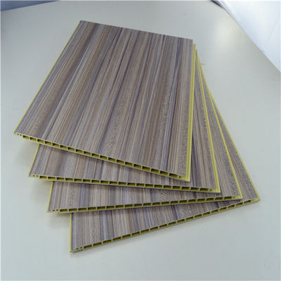 Comité van de bamboe het Vezel Geïntegreerde WPC Muur, het Decoratieve Houten Plastic Samengestelde Plafond van pvc