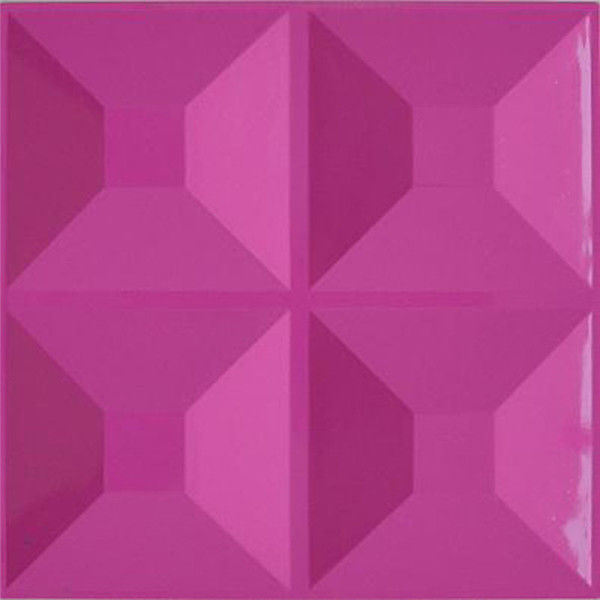 Painted Color 3D PVC Wall Panels / Board For Interior Wall And Ceiling Decorative